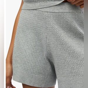 WeWoreWhat - Relaxed Sweater Short, XS, Grey, NWT